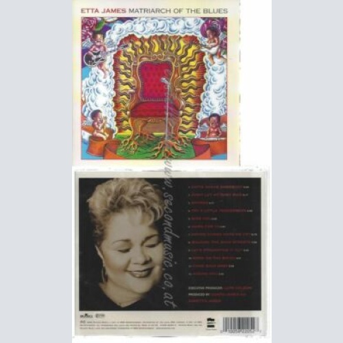 CD--ETTA JAMES--MATRIARCH OF THE BLUES