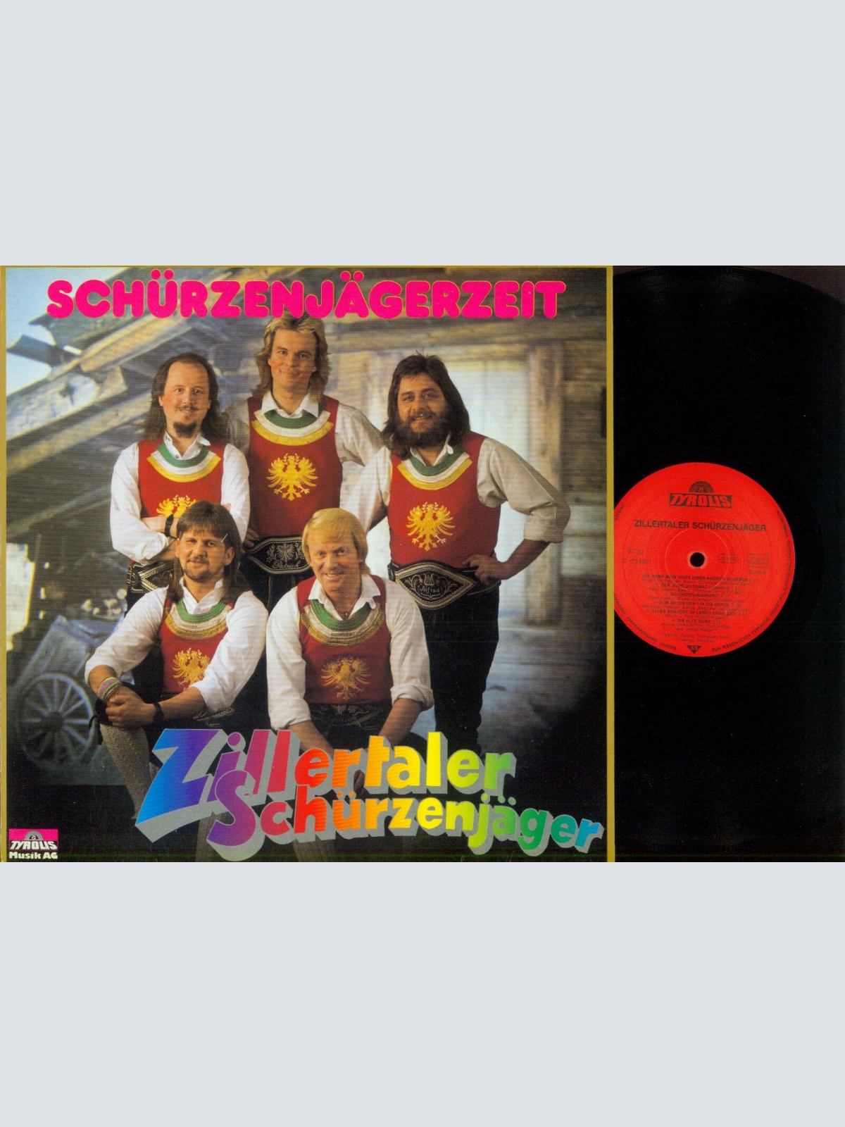 LP--Zillertaler Schürzenjäger – Schürzenjägerzeit  //NM