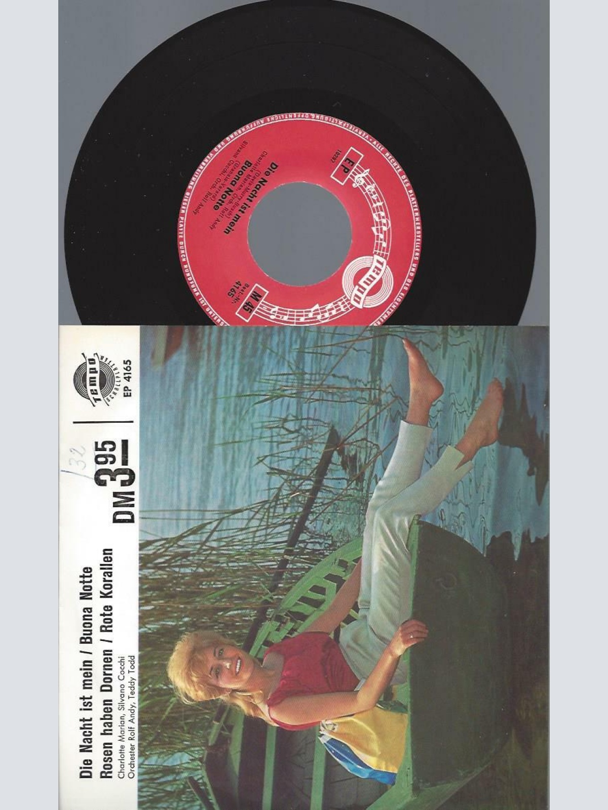 7"    Silvano Cocchi, Charlotte Marian  Die Nacht Ist Mein