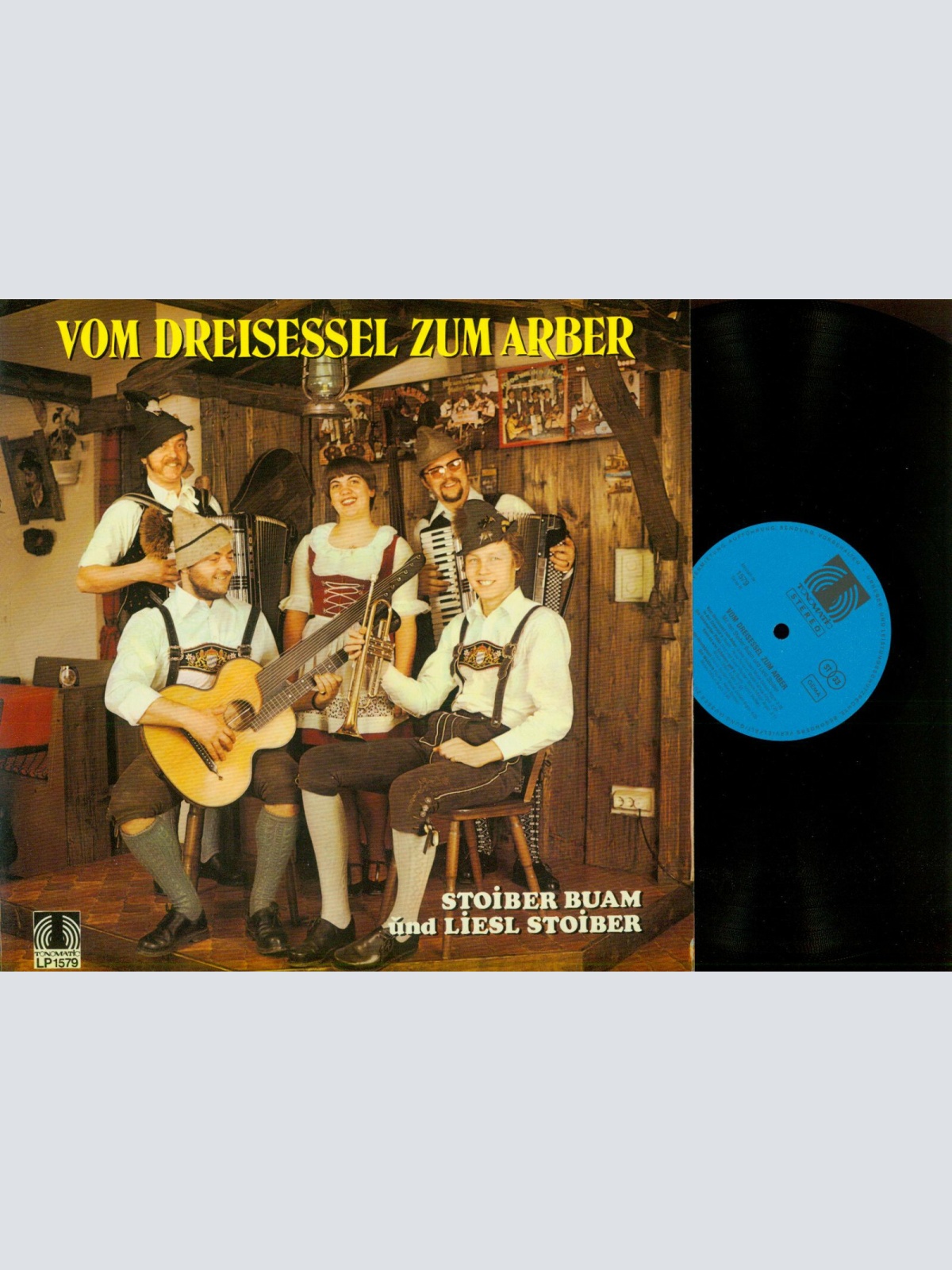 LP--Stoiber Buam Und Liesl Stoiber – Vom Dreisessel zum Arber  //NM