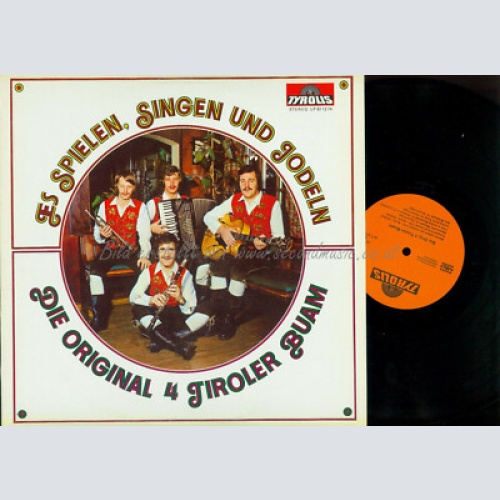 LP-- Orig 4 Tiroler Buam  //  Es singen und jodeln