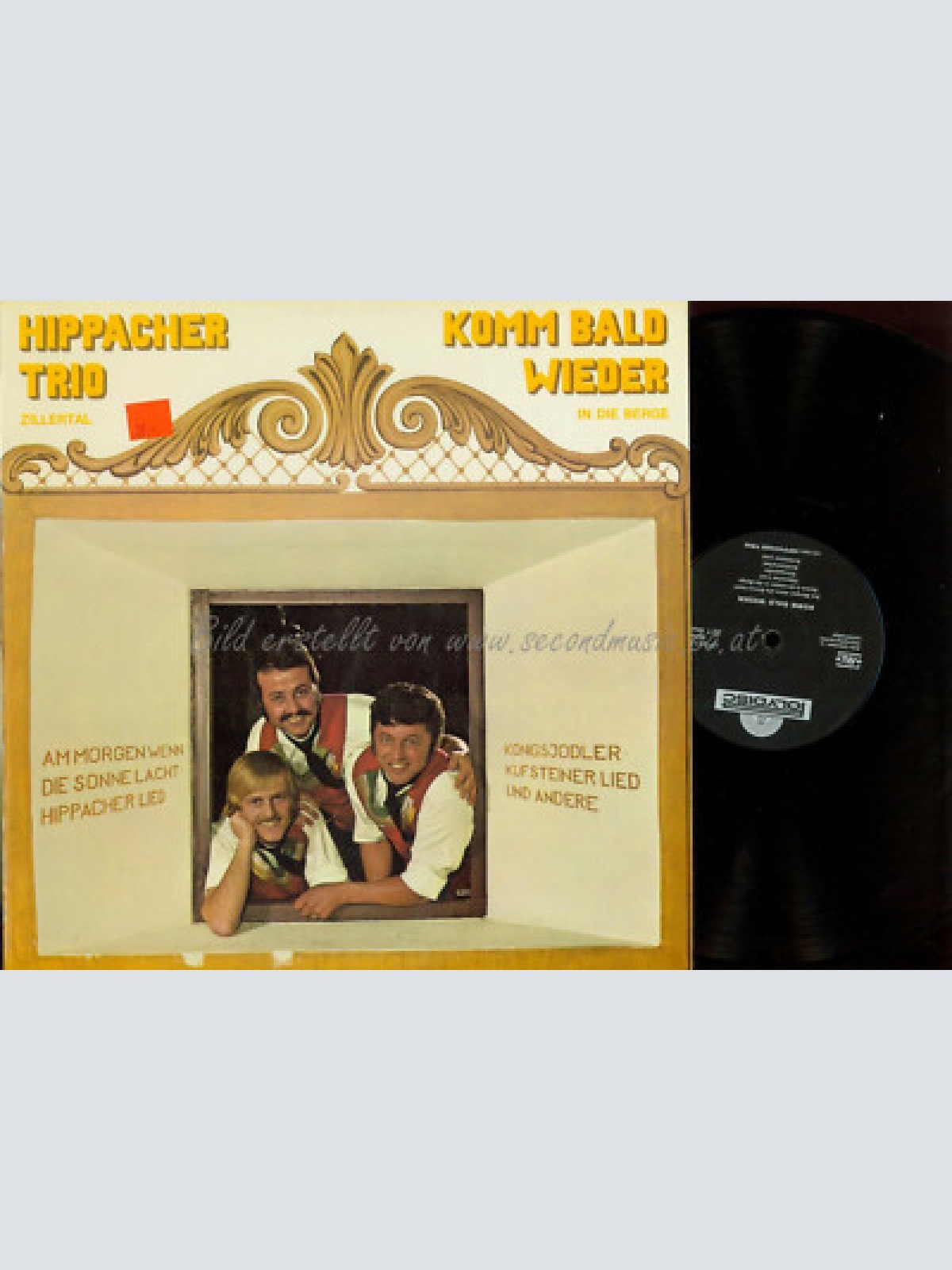 LP-- Hippacher Trio  Zillertal //  Komm bald wieder