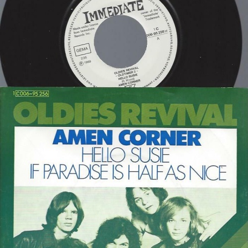 7" Amen Corner – Hello Susie / If Paradise Is Half As Nice