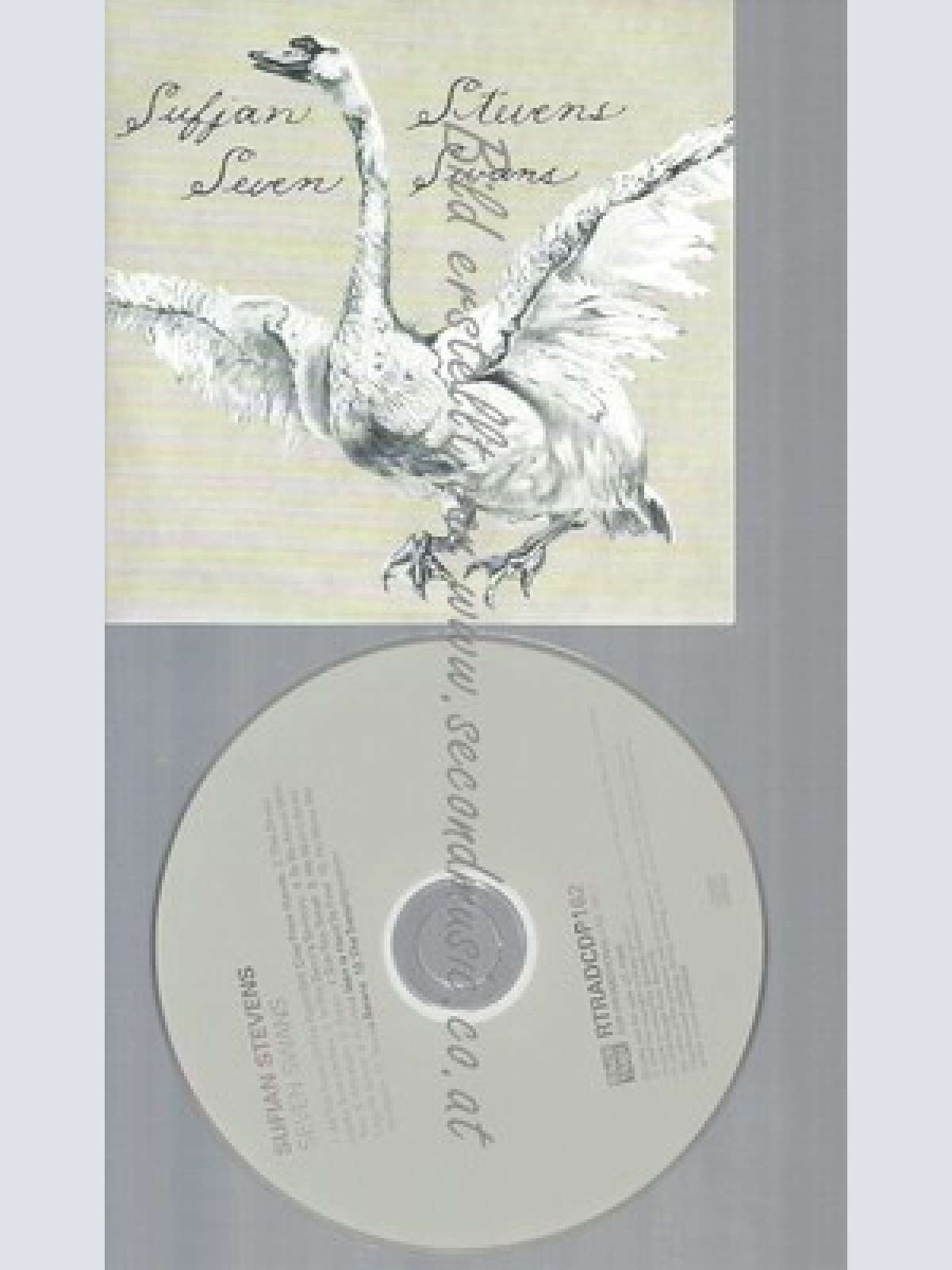 CD--CARDSLEEVE-SUVIAN STEVENS--SEVEN SWANS--PROMO