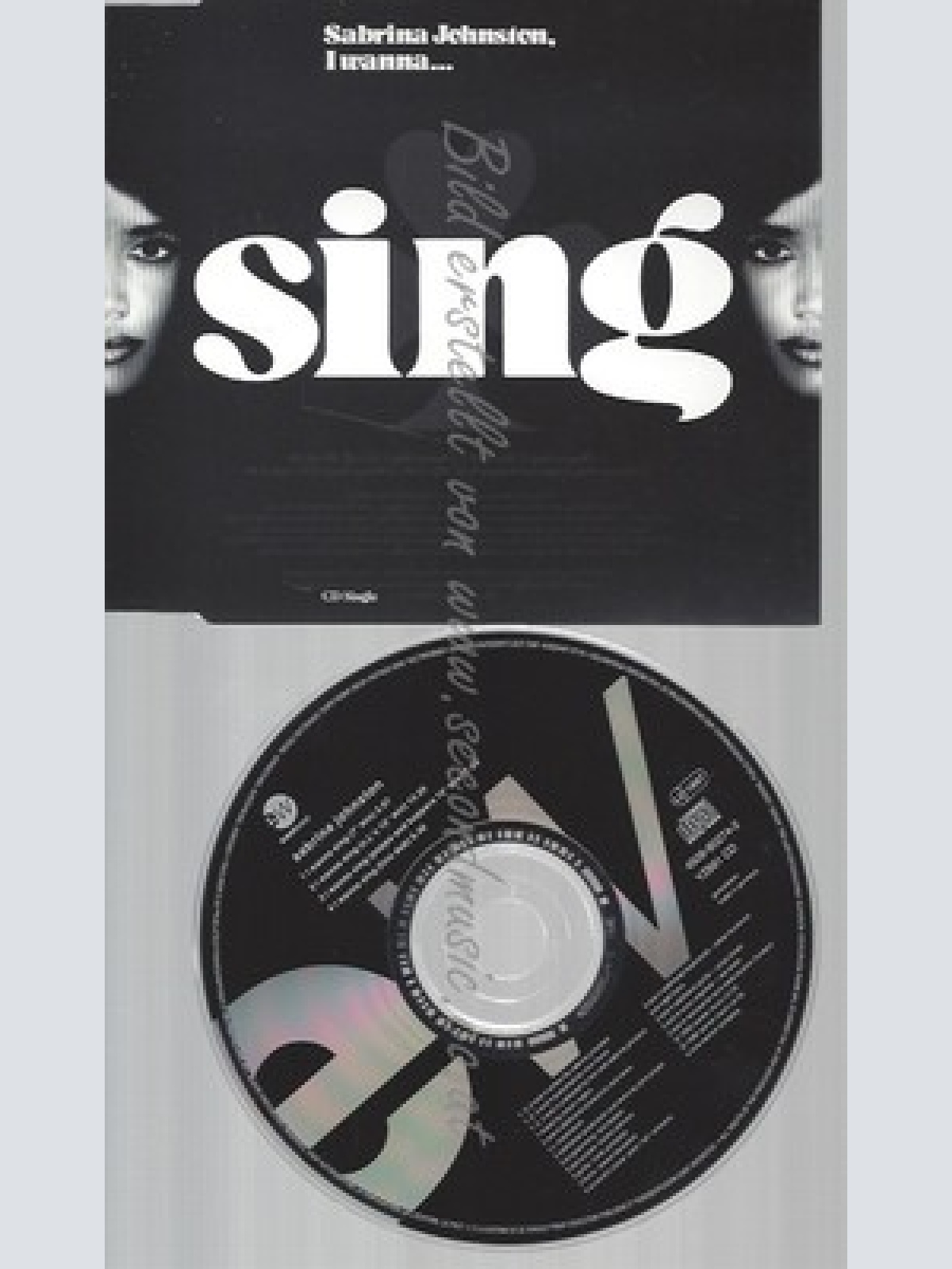 CD--SABRINA JOHNSTON ---SING-4 VERSIONS-