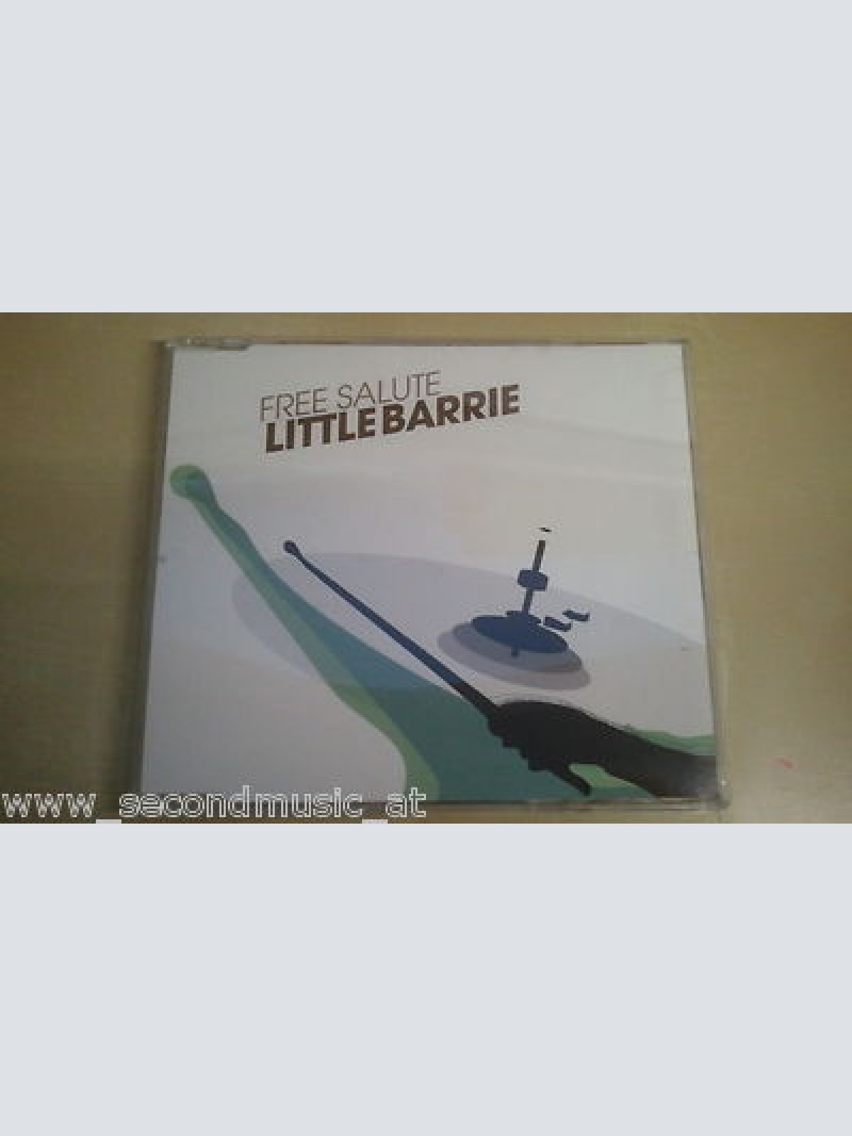 MAXI CD--LITTLE BARRY--FREE SALUTE--3 TRACKS