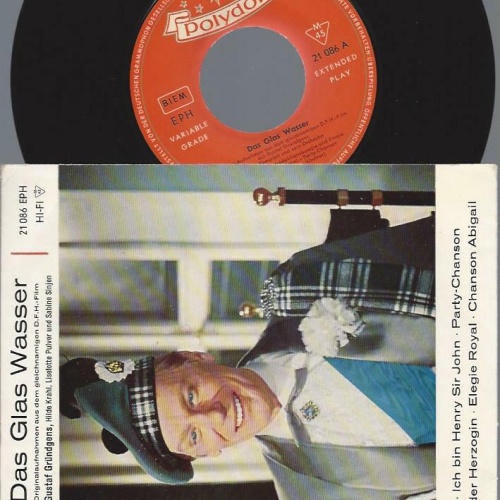 7"  Chansons Aus "Das Glas Wasser"