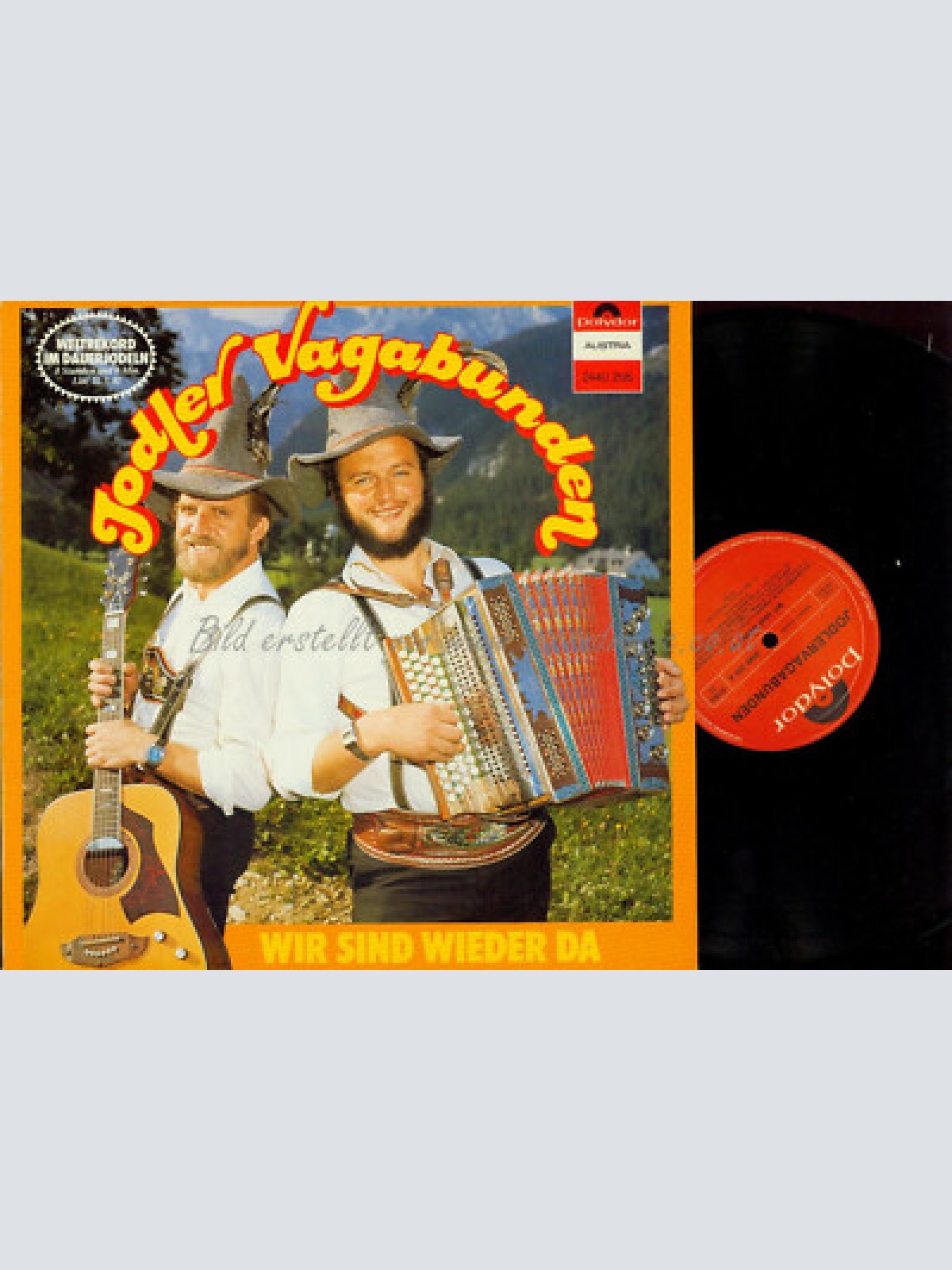 LP--Jodler Vagabunden Wir sind wieder da