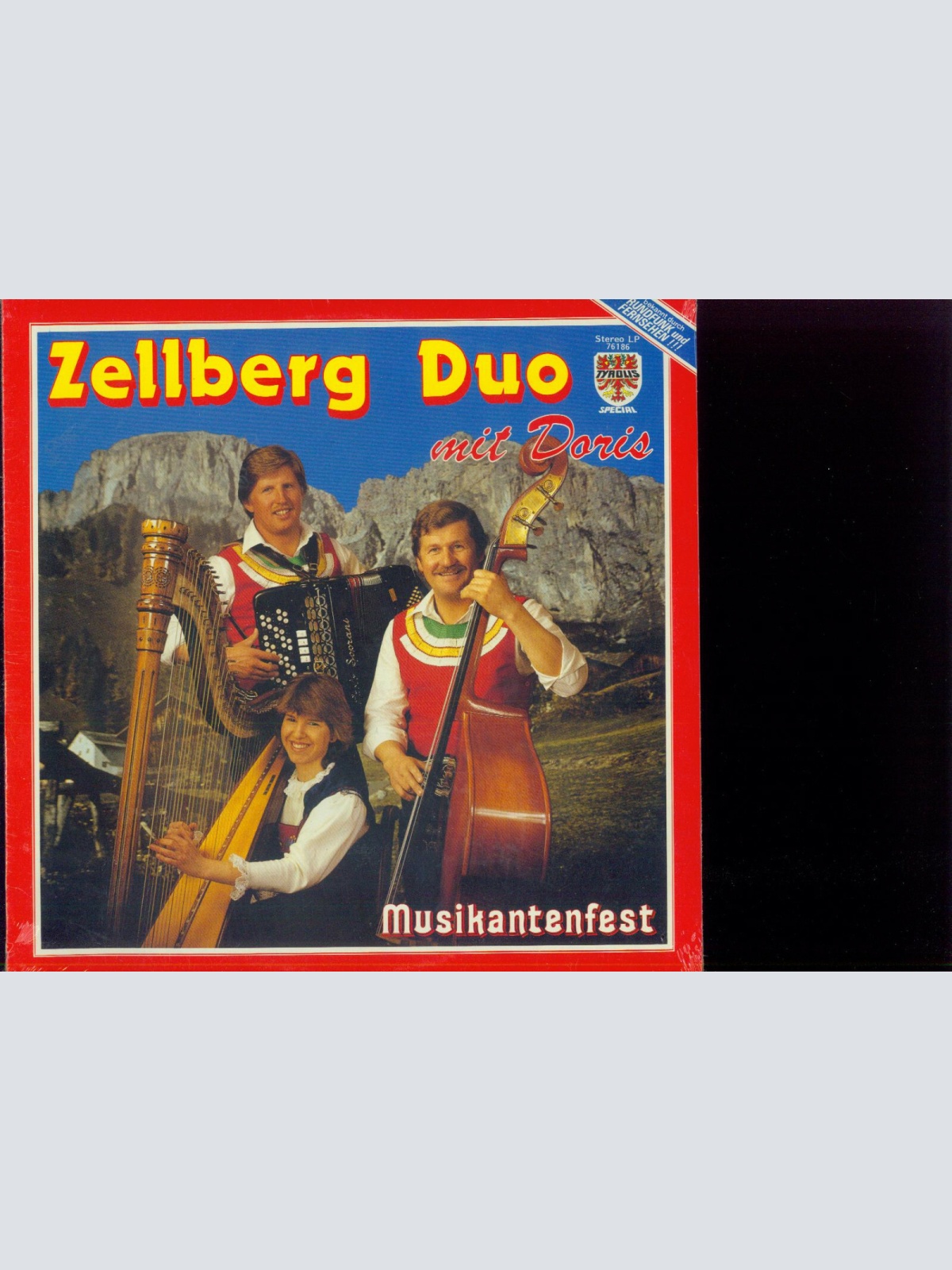 LP--Zellberg Duo -- Musikantenfest