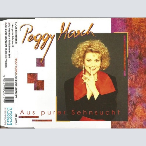 CD, Single Peggy March - Aus Purer Sehnsucht