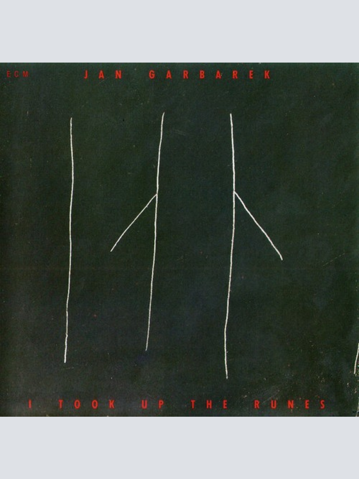 CD, Album Jan Garbarek - I Took Up The Runes