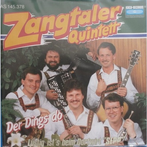 7", Single Zangtaler Quintett - Der Dings Do
