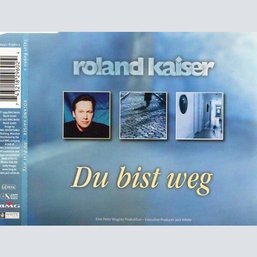 CD, Single Roland Kaiser - Du Bist Weg