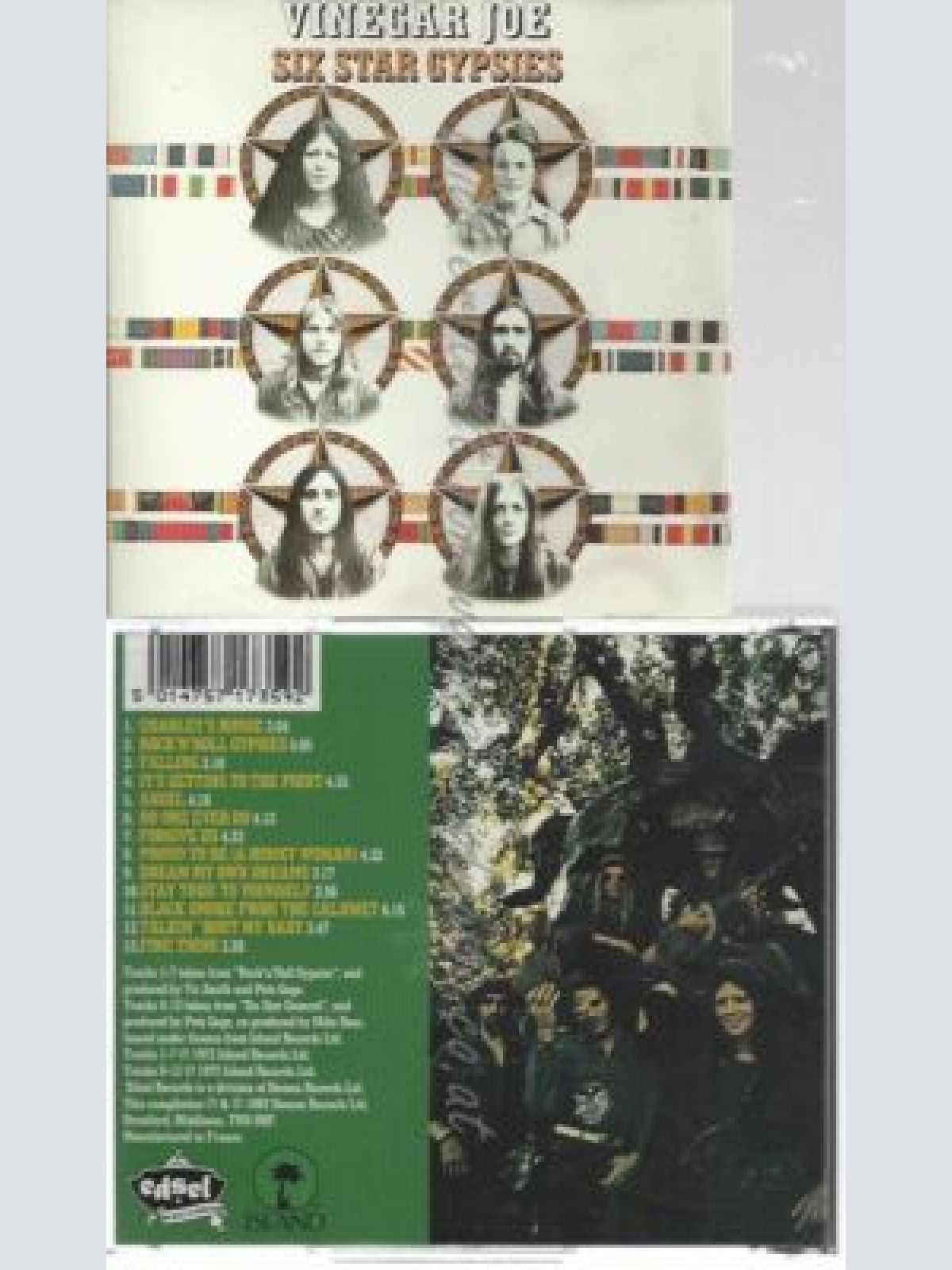 CD--ROBERT PALMER , ELKIE BROOKS , ET AL.--SIX STAR GYPSIES