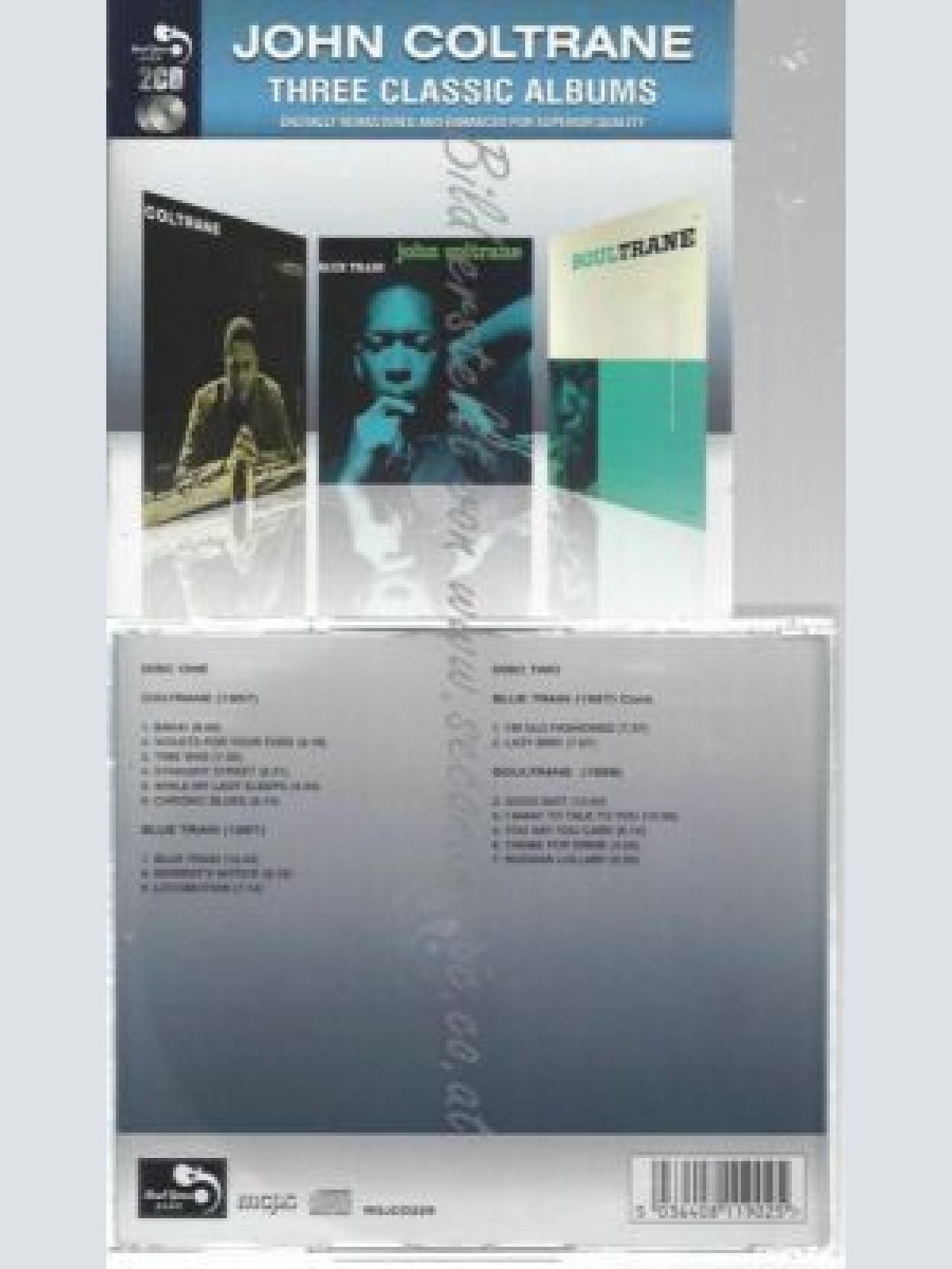 CD--JOHN COLTRANE-- 3 CLASSIC ALBUMS