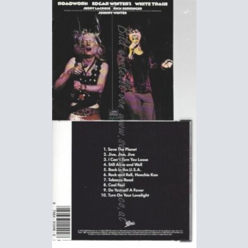 CD--EDGAR WINTER--ROADWORK [FEAT.RICK DERRINGER]
