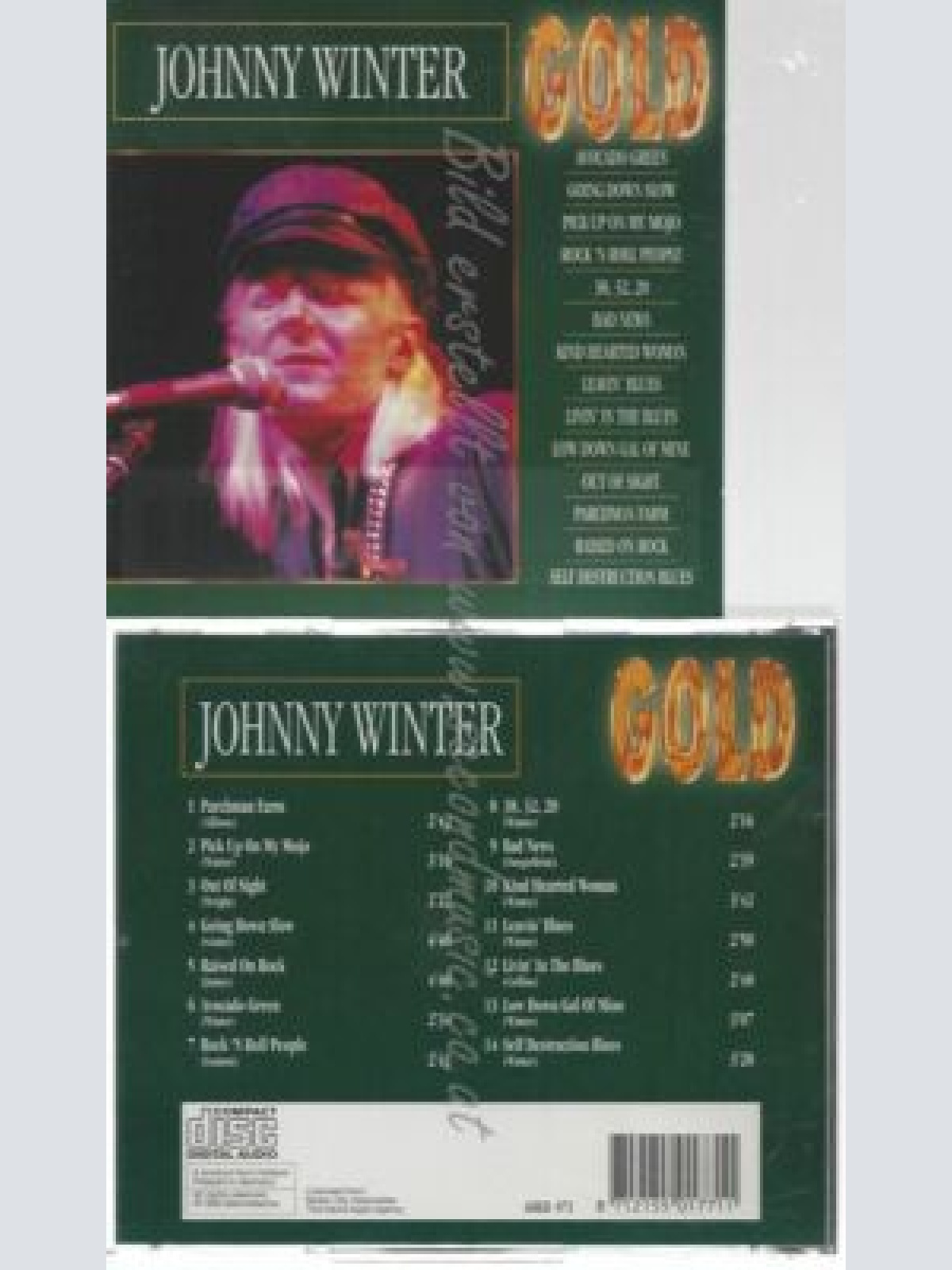 CD--WINTER JOHNNY--JOHNNY WINTER // GOLD