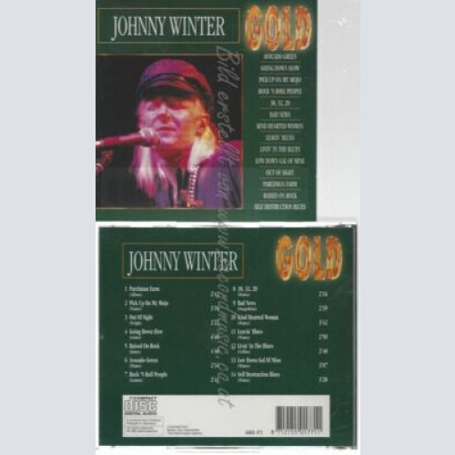 CD--WINTER JOHNNY--JOHNNY WINTER // GOLD
