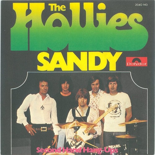 7", Single The Hollies - Sandy