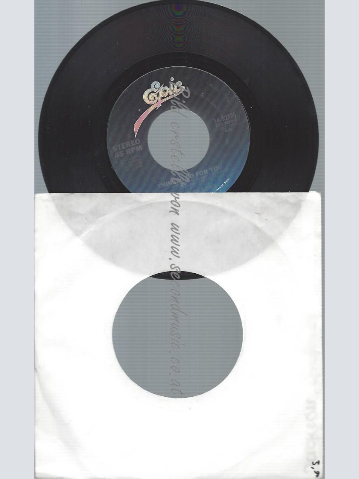 7"   The Jacksons – Working Day And Night