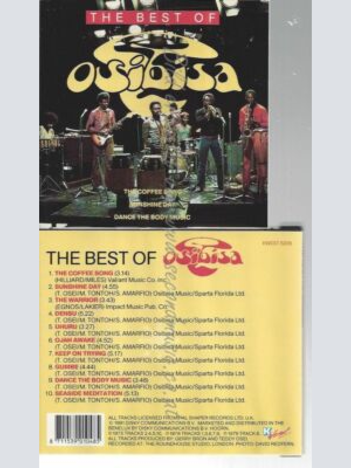CD--OSIBISA--BEST OF (SILVER COLLECTION)