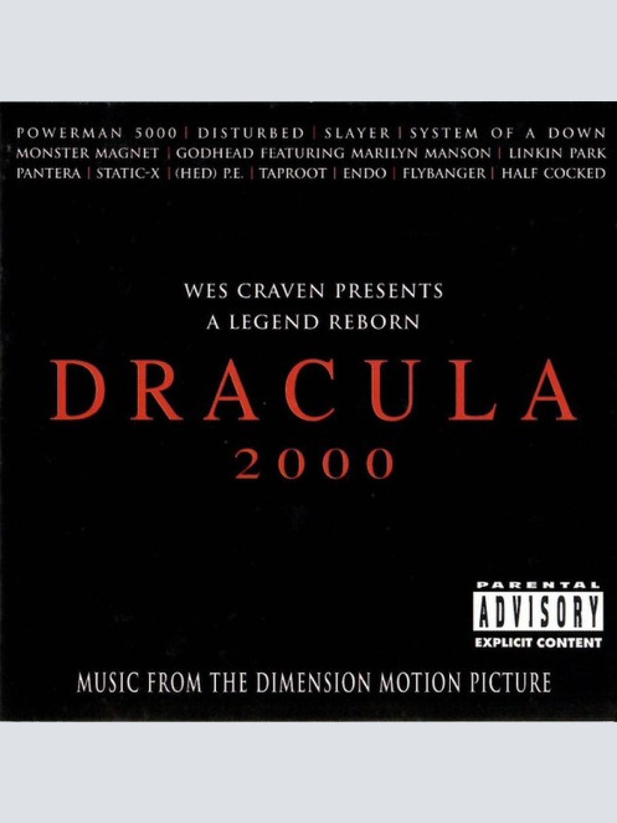 CD, Comp Various - Dracula 2000