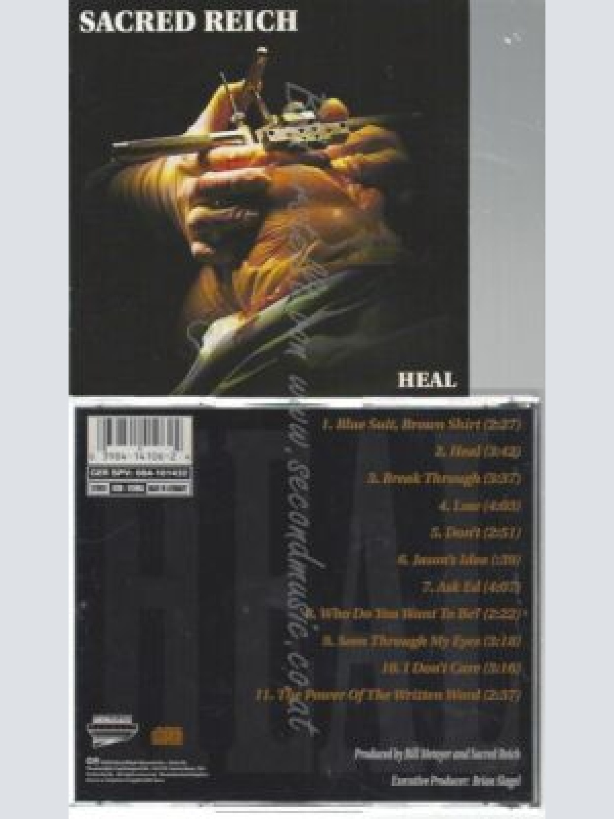 CD--SACRED REICH--HEAL