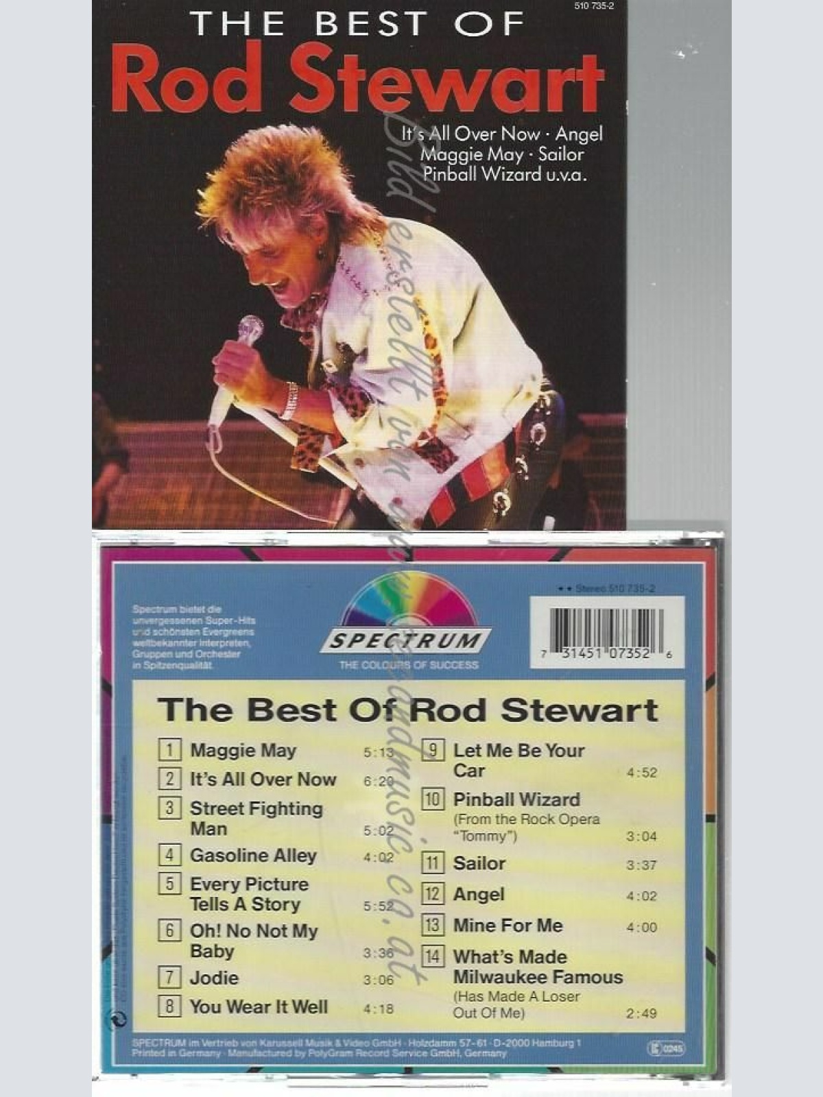 CD--ROD STEWART--MY FAVOURITE SONGS