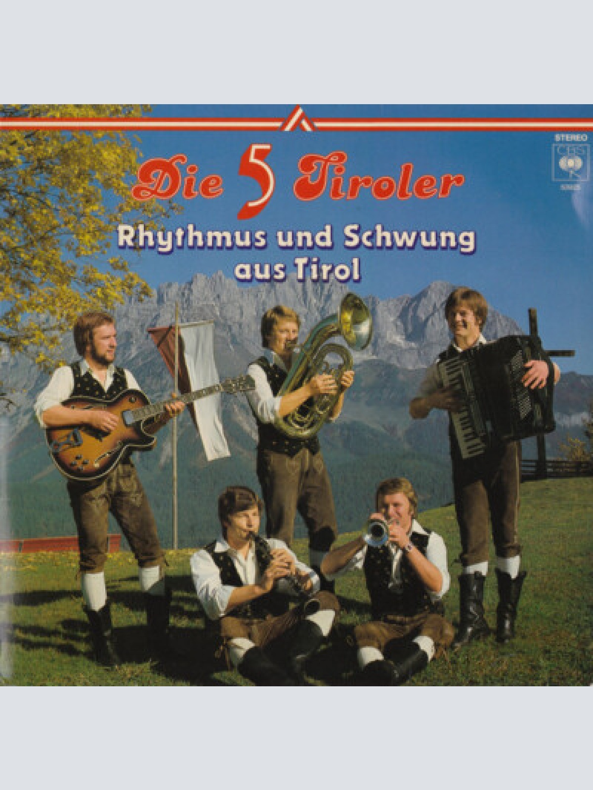 LP, Album Die 5 Tiroler - Rhythmus Und Schwung Aus Tirol