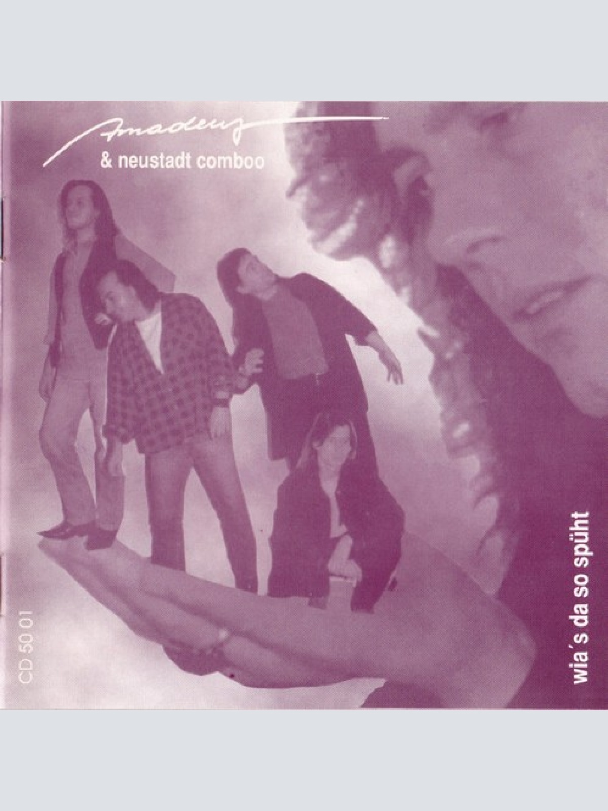 CD, Album Amadeus & Neustadt Comboo - Wia's Da So Spüht