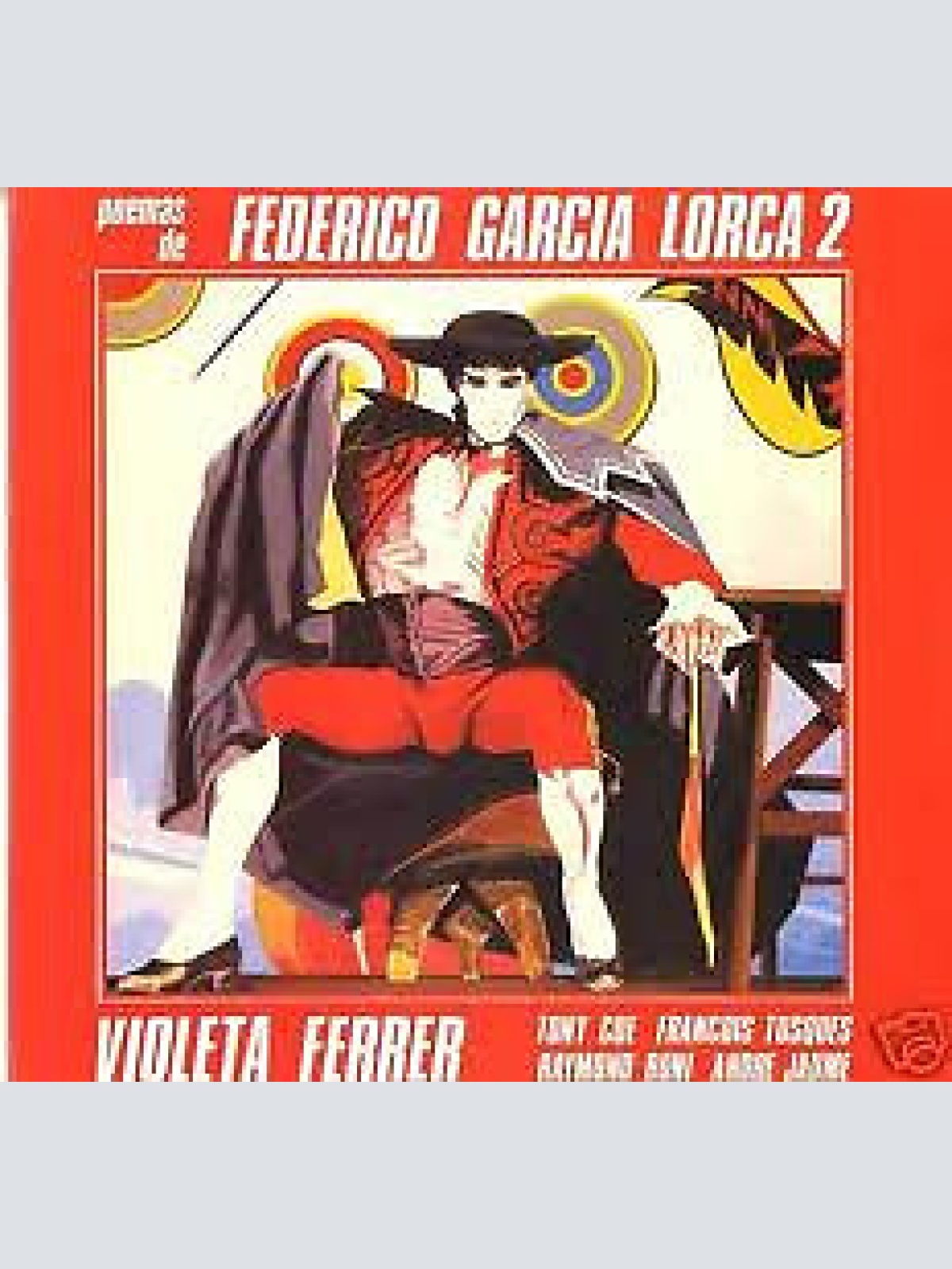 LP, Album Violeta Ferrer - Poemas De Frederico Garcia Lorca 2