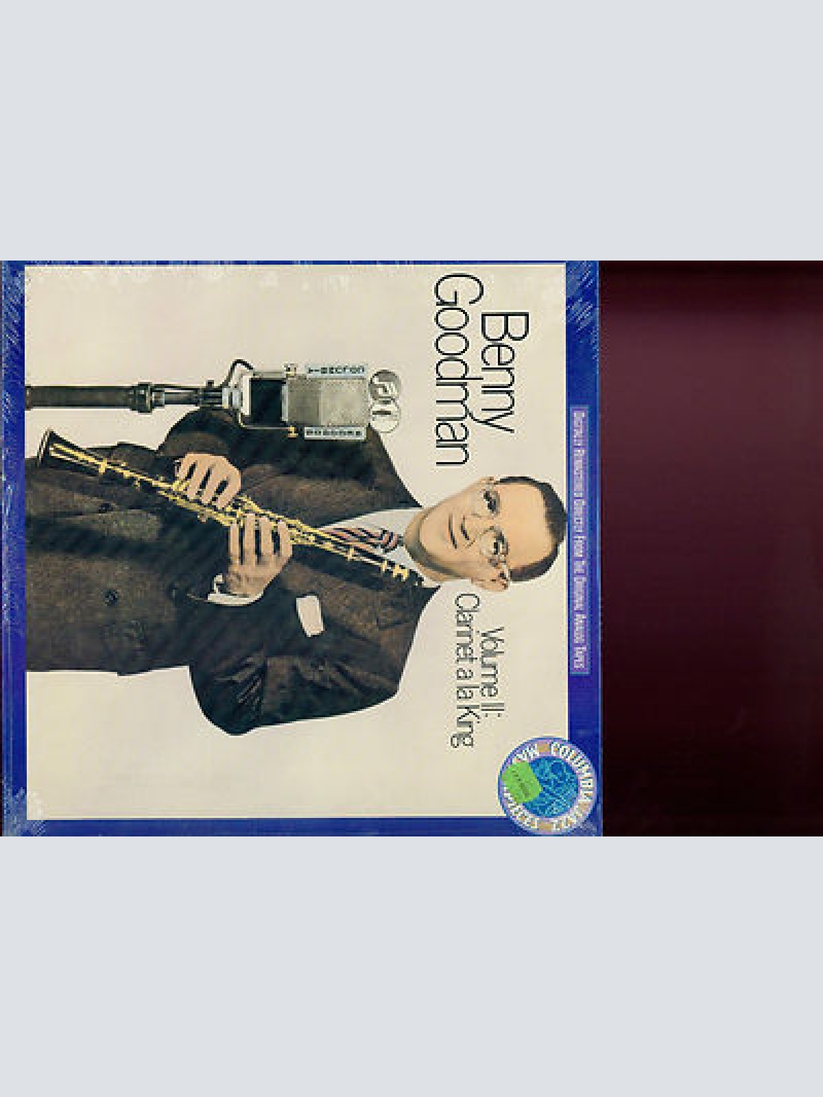 LP--BENNY GOODMAN--CLARINET A LA KING--VOLUME II--NEU--NEW SEALED