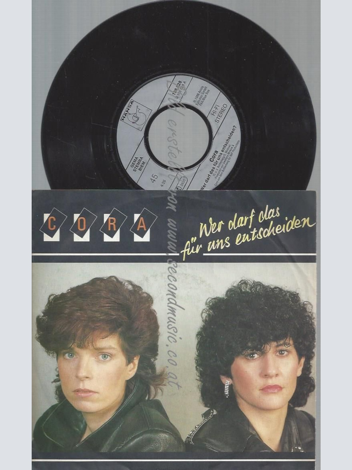 7" CORA WER DARF DAS FÜR UNS ENTSCHEIDEN