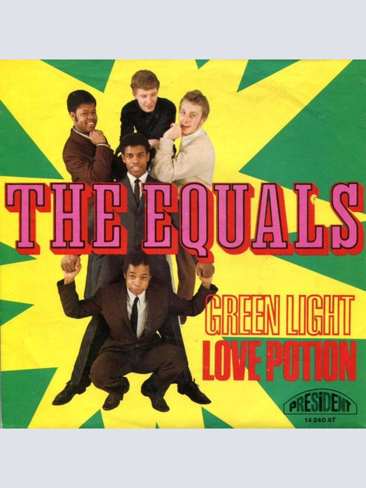 7", Single, Mono The Equals - Green Light / Love Potion