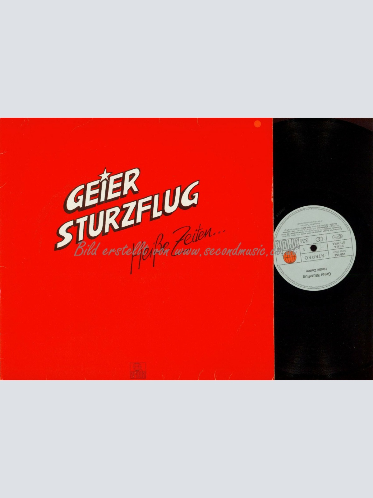 LP--GEIER STURZFLUG HEISSE ZEITEN
