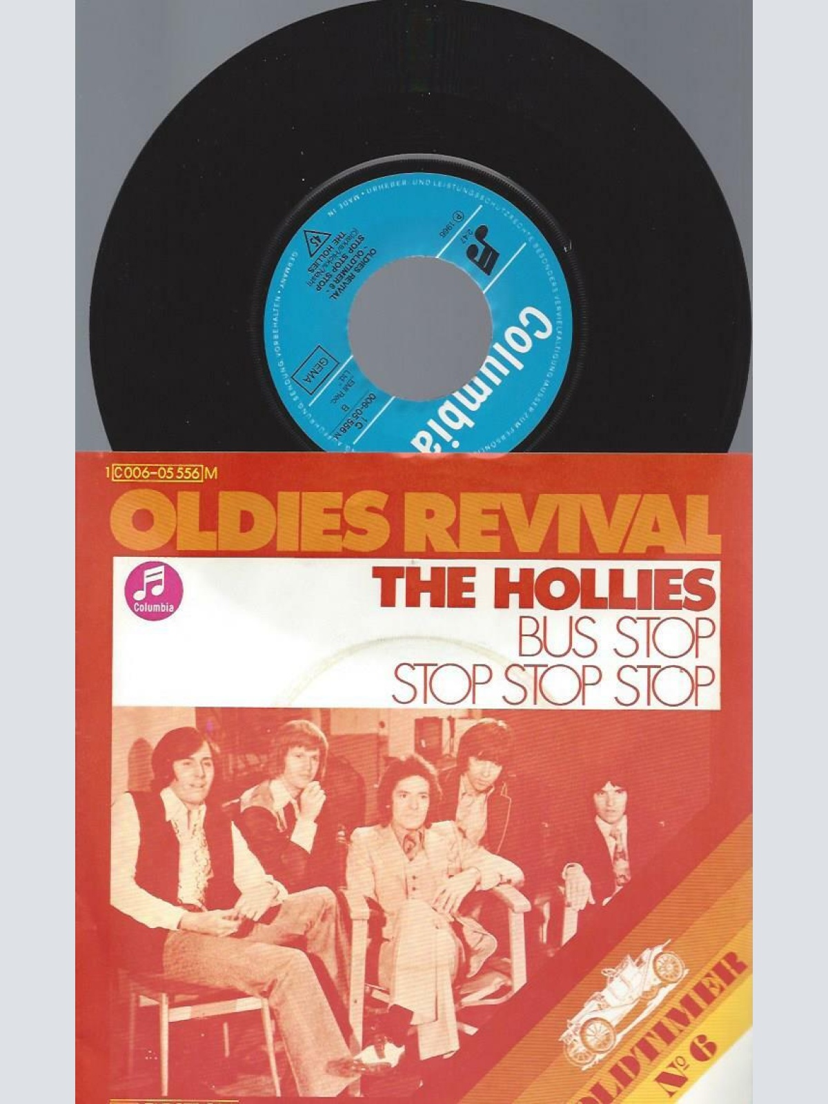 7" The Hollies – Bus Stop / Stop Stop Stop