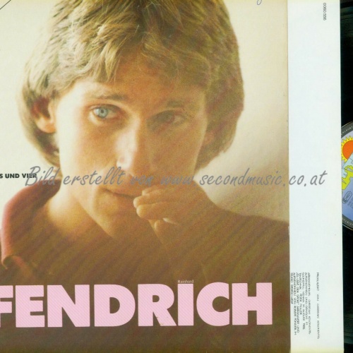 LP---RAINHARD FENDRICH ZWISCHEN EINS UND VIER // OIS  //
