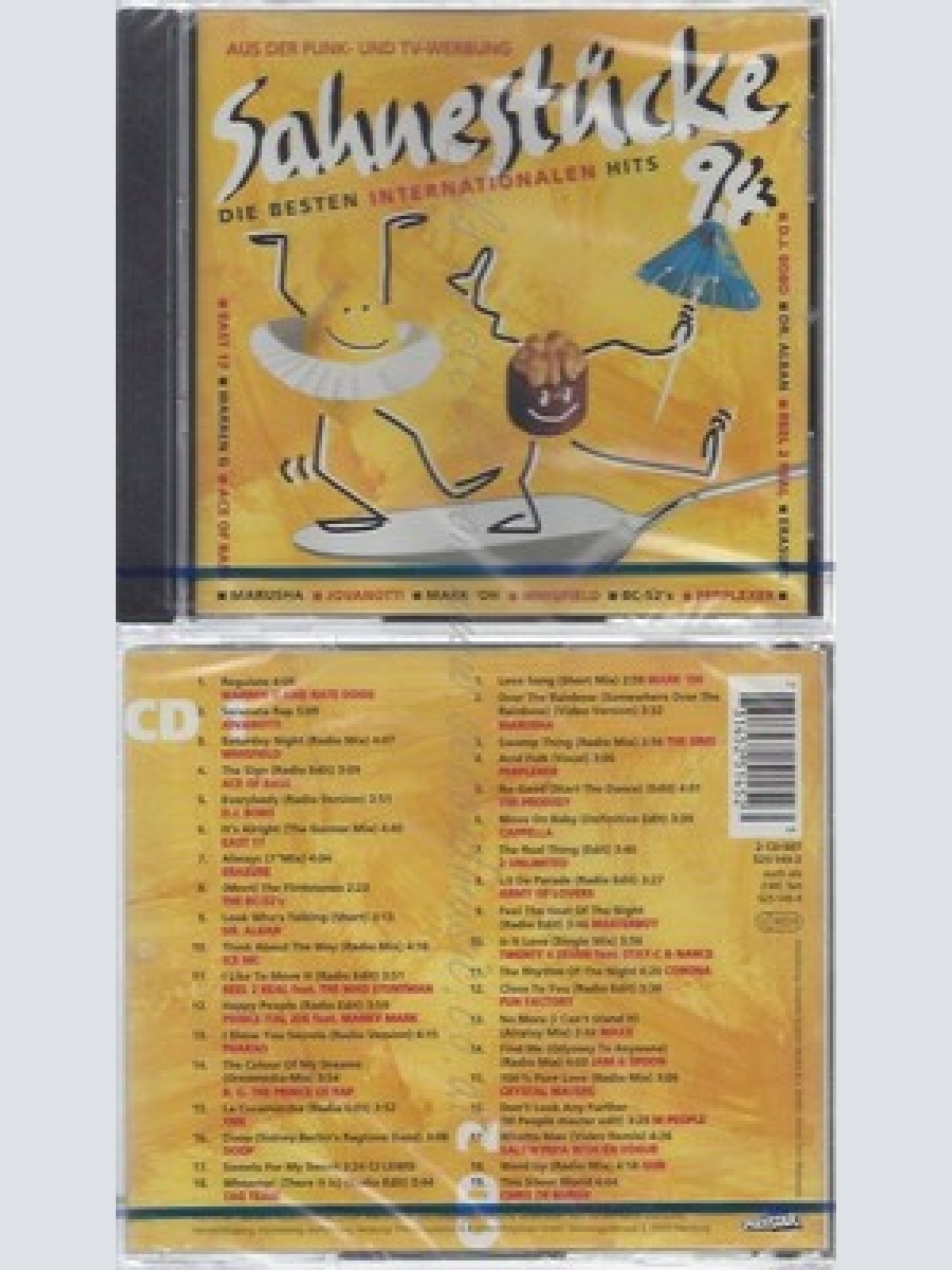 CD--NM-SEALED-SAHNESTÜCKE '94-DIE BESTEN INTERNATIONALEN HITS -- SAHNESTÜCKE 94