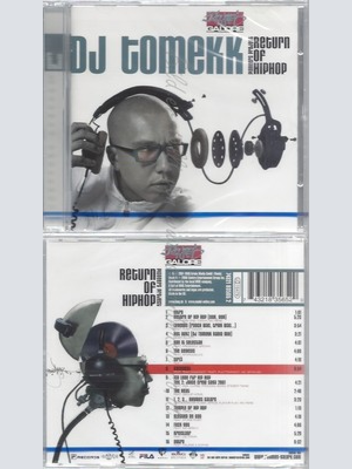 CD--NM-SEALED-DJ TOMEKK -2001- -- RETURN OF HIP HOP