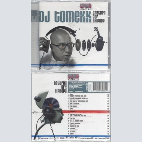 CD--NM-SEALED-DJ TOMEKK -2001- -- RETURN OF HIP HOP
