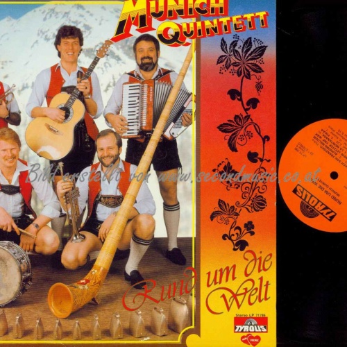 LP--Munich Quintett–Rund um die Welt  //  NM