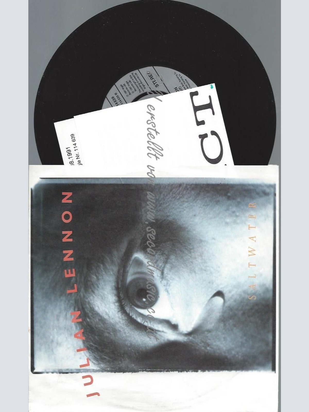 7"   Julian Lennon – Saltwater // + facts