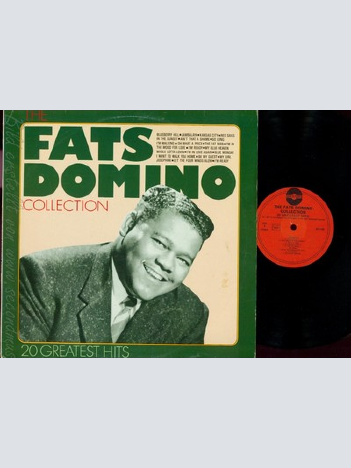 LP--FATS DOMINO--COLLECTIO::20 GREATEST HITS--