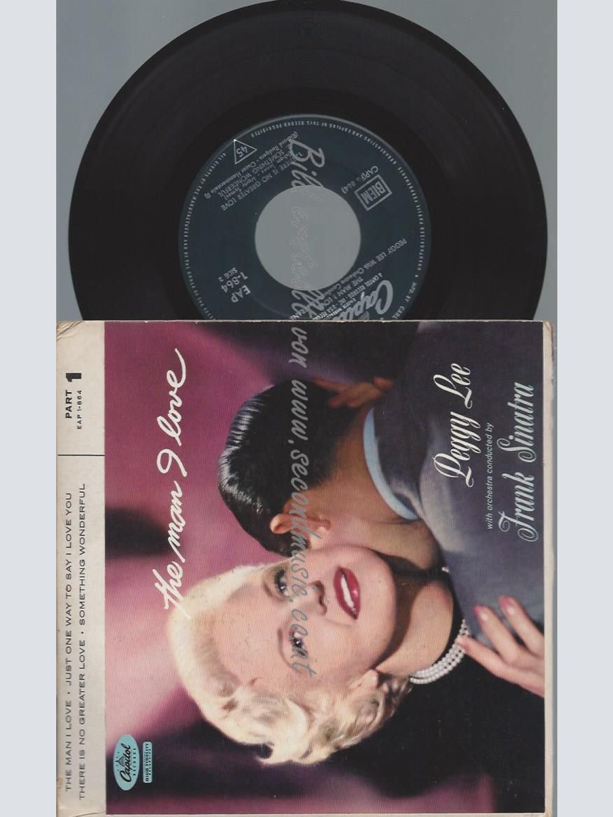 7"  Peggy Lee – The Man I Love Part 1