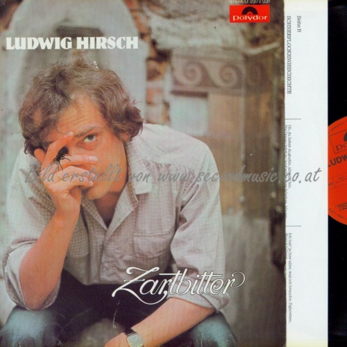 LP--LUDWIG HIRSCH ZARTBITTER // OIS // DE