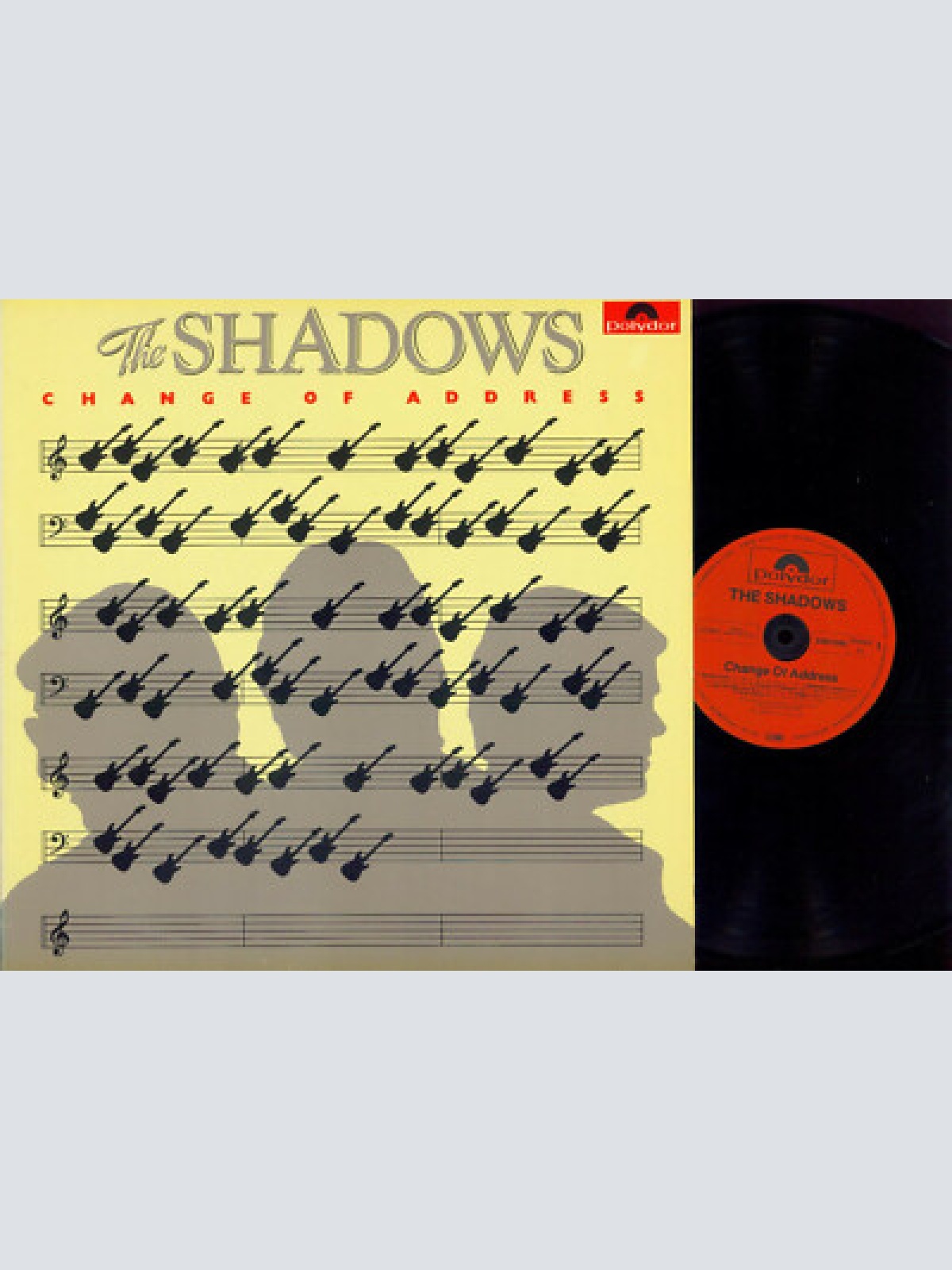 LP-- The Shadows – Change Of Address
