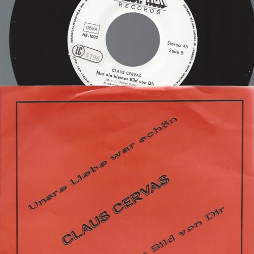 7"  Claus Cervas    Unsre Liebe