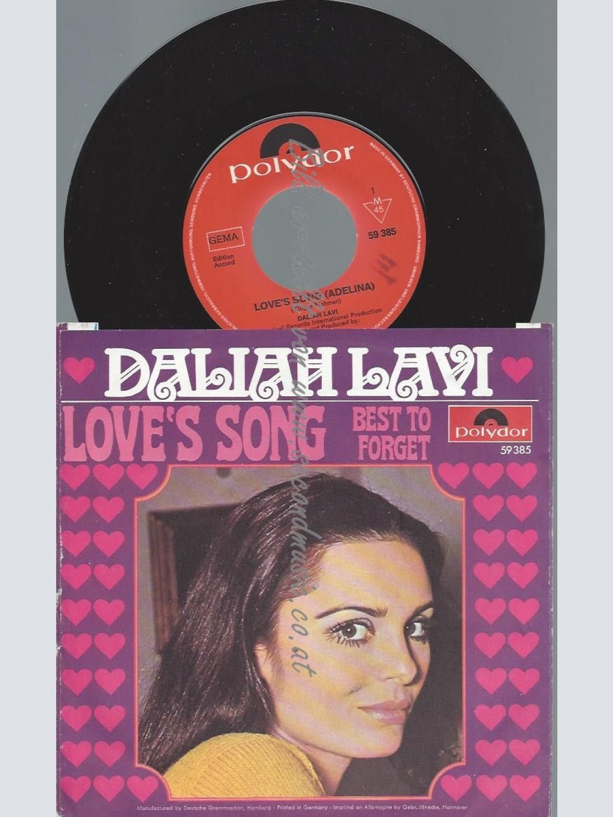 7"   Daliah Lavi – Love's Song