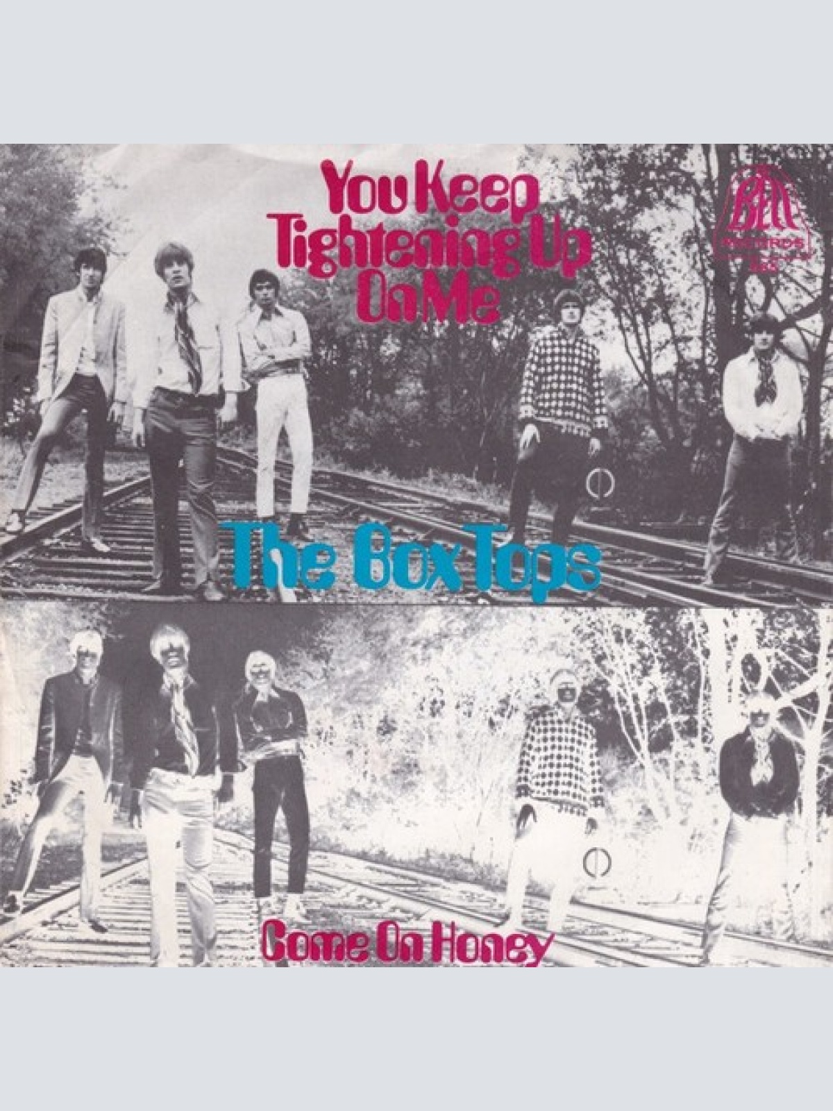 7", Single The Box Tops* - You Keep Tightening Up On Me / Come On Honey