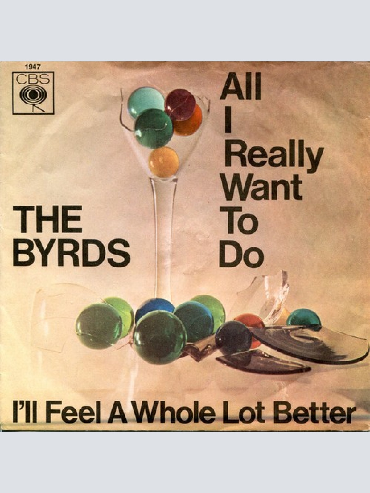 7", Single The Byrds - All I Really Want To Do